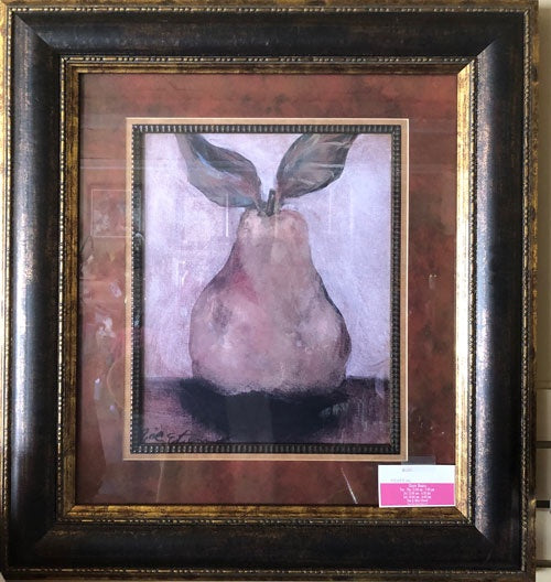 Framed Pear Picture