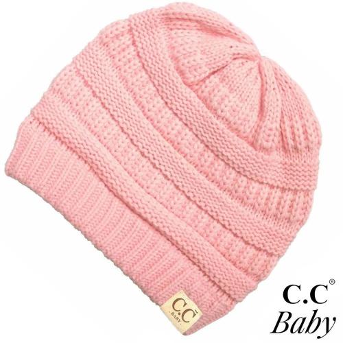 Baby C.C Beanie Pale Pink