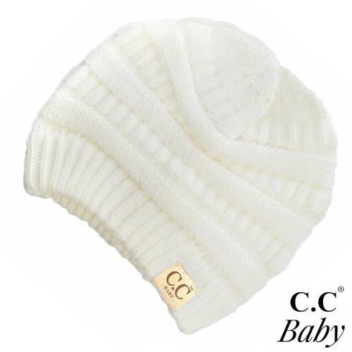 Baby C.C Beanie Ivory