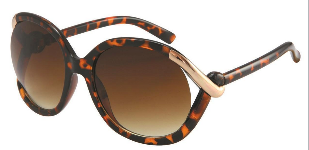 Designer Inspired Ladies Sunglasses Brown