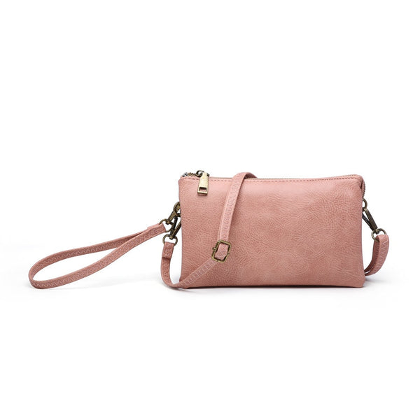 Fashion crossbody/wristlet Salmon