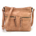 Whipstitch Pocket Crossbody Bag