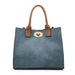 Twist Lock 2-in-1 Tote Indigo