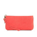 Fashion Long Zip Wallet - Coral