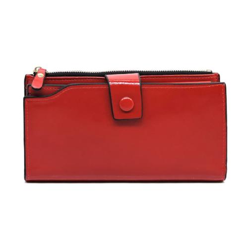 Fashion Cell Phone Wallet Red