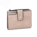 Front Snap Small Wallet Taupe