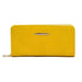Zip Around Wallet with Gold Accent Yellow