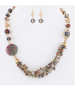 Unique Mixed Beads Necklace Set