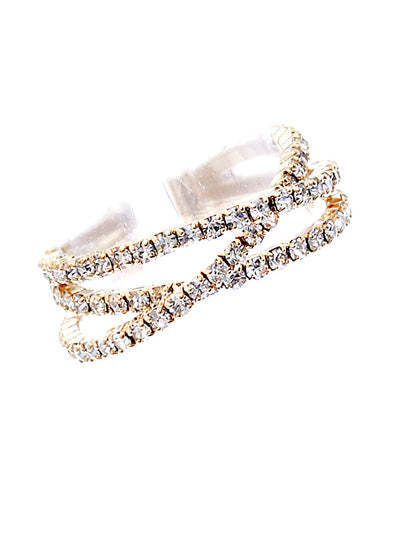 Crossover Ring Gold