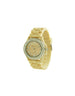 Jelly Watch with Rhinestones - Large Face Beige