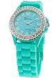 Large Silicone (Jelly) Watch Sea Green
