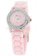 Small Silicone (Jelly) Watch Light Pink