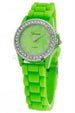 Small Silicone (Jelly) Watch Lime Green