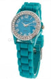 Small Silicone (Jelly) Watch Teal