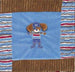 Plush Baby Blanket Patch Pirate