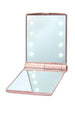 LED Bi-Fold Compact Mirror