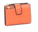 Front Snap Small Wallet Orange