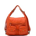 Convertible Crossbody/Backpack Orange