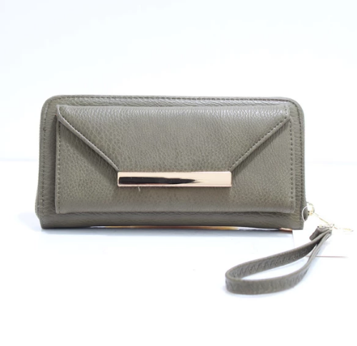 Front Pocket Wallet/Wristlet Dark Green