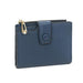 Front Snap Small Wallet Navy