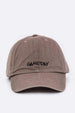 Game Day Embroidered Washed Cotton Cap Khaki
