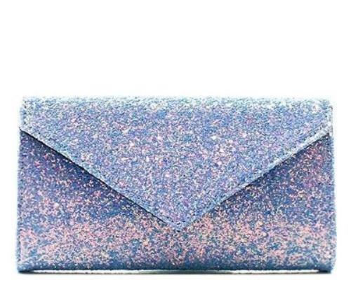Glitter Evening Bag/Clutch Blue