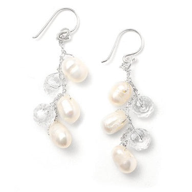 Genuine Freshwater Pearls Dangle Earrings